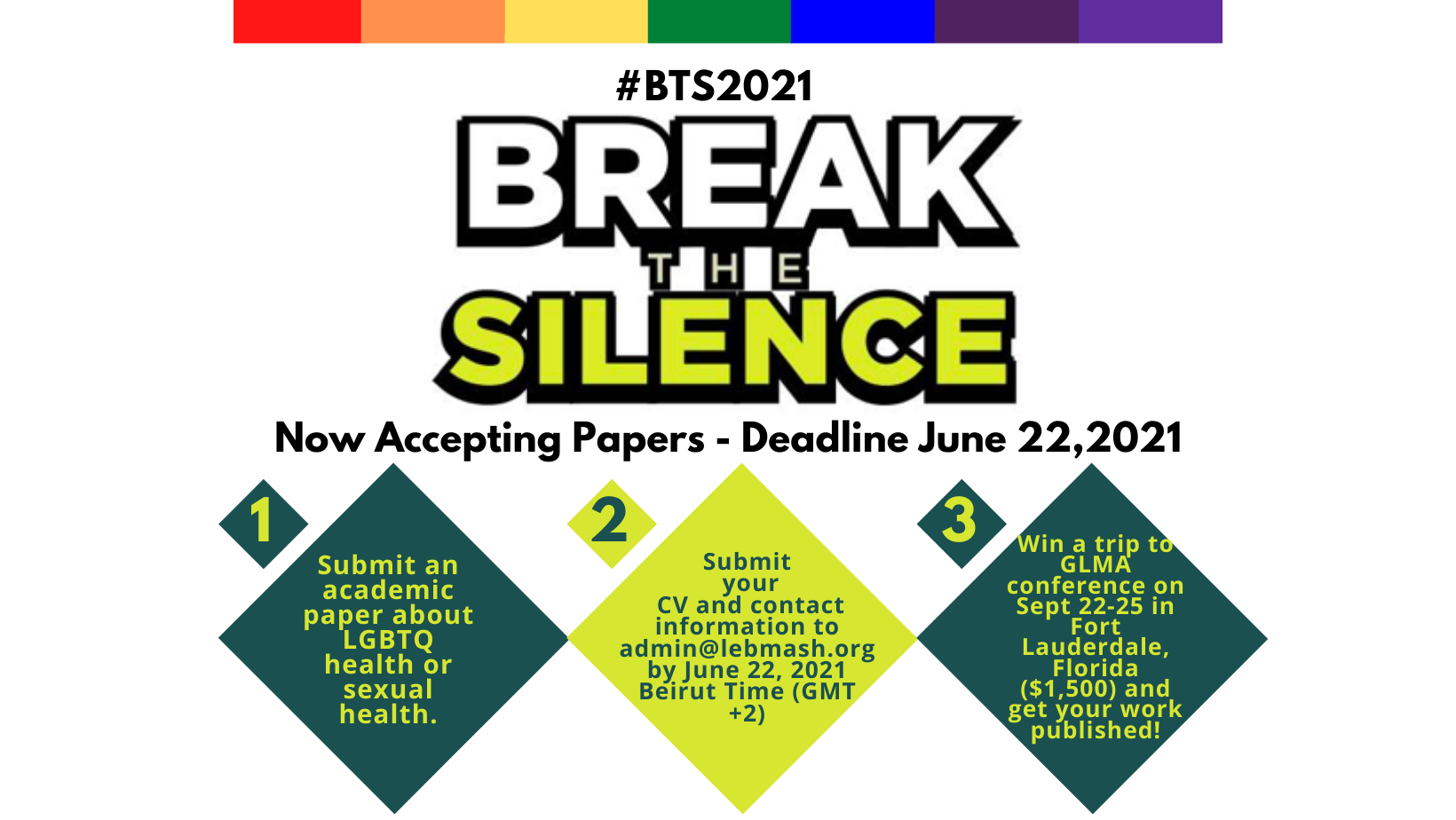 Break The Silence grant campaign banner
